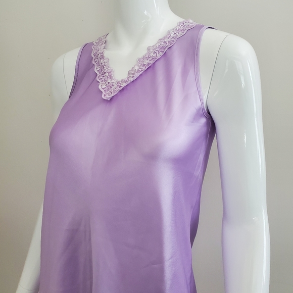 LAVENDER SLEEVELESS SLIP DRESS - Picture 2 of 7